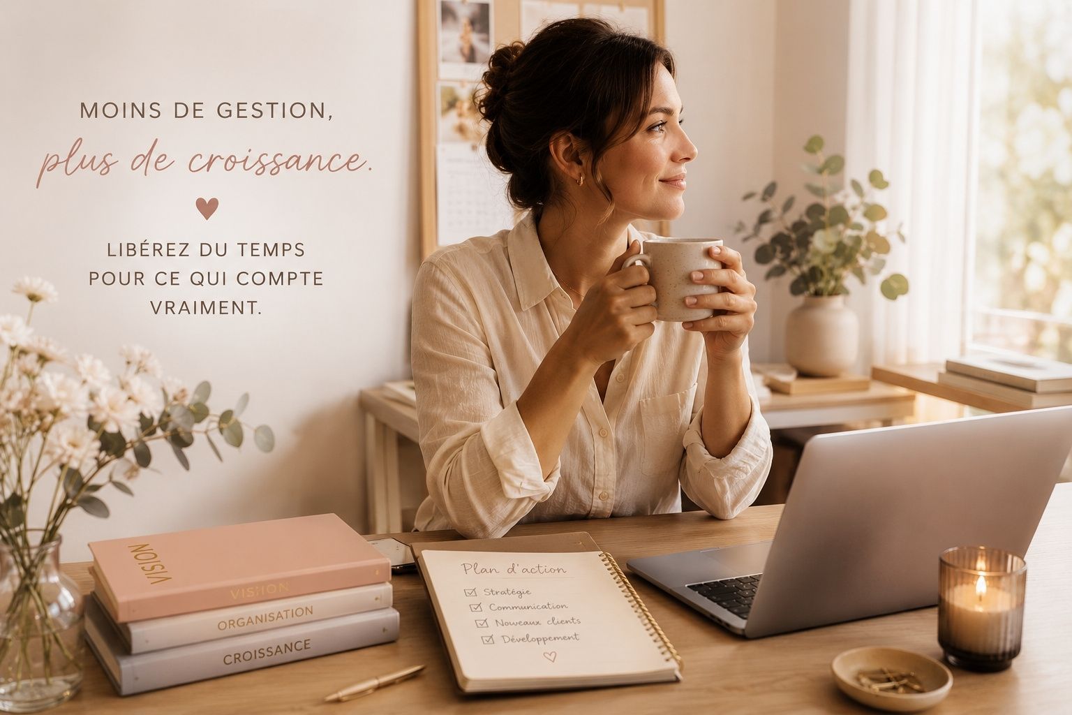 L'épicurieuse Conseil plan d'action pour libérer le temps des entrepreneurs